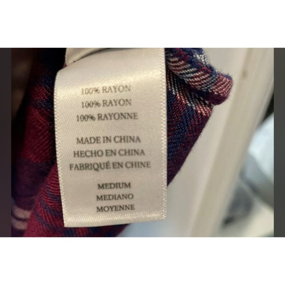 Rails Womens Button Up Tie Front Blouse Sloane Re… - image 3